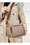 Women's Mink Parachute Fabric Shoulder Bag New Season - 2