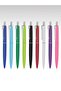 Press Ballpoint Pen with Clip (Blue Ink) - Light Blue - 2