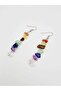 Certified 7 Chakra Natural Stone Necklace & Earring Set Original Natural Stone Design - 4