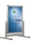 50x70cm Double Two Sided Short Foot Aluminum Advertising Poster Board - 3