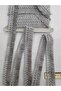 Stripe Tassel Fringe Gray 5 Meters