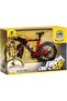 Miniature Metal Mountain Bike 1:10 0818-8A Red