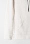 Erkek Krem Kapüşonlu Kanguru Cepli Basic Hoodie Sweatshirt - 2