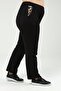 Black Trousers Pocket Leopard Detailed Lycra Pipe Leg G075-1