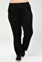 Black Trousers Pocket Leopard Detailed Lycra Pipe Leg G075-1 - 3
