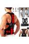 Anti-Hunchback Magnetic Sports Upright Posture Corset Waist Shoulder Back Belt Apparatus - 3