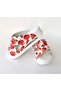 Women's Red Roses Patterned Outdoor Airmax Slippers Sabo - 4