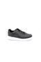 21516 Unisex Black Lace-up Sneakers