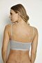 Women's Colorful Rope Strap Pad Half Tank Top Bustier Set of 4 - 6