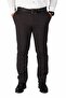 Men's Smoked Gabardine Lycra Regular Fit Linen Trousers - 2
