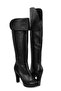 Genuine Black Leather - Hidden Platform Women's Bihter Boots 702 - 4