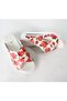 Women's Red Roses Patterned Outdoor Airmax Slippers Sabo - 3