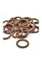 Curtain Ring And Clip Brown - 2