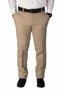 Men's Winter Stone Color Gabardine Lycra Regular Fit Linen Trousers - 2