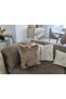 Plush Throw Pillow Cover Mink Color - 2