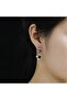 Silver Astronaut Pendant Steel Earrings for Women and Men - 4