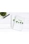 Cactus Patterned Unlined Spiral Notebook - 3