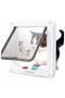 4-Way Lockable Cat and Puppy Door - 23.5X25.2 cm - 5