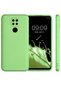 حافظة سيليكون غير لامعة متوافقة مع هاتف Xiaomi Redmi Note 9s