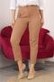 Women's New Season Ornamental Pocket Detailed Lycra Office Pants Qns020 - 3
