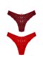 2-Piece Full Lace Brazilian Women's Panties