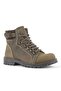 Sand Leather Zippered Unisex Boots