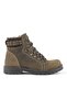 Sand Leather Zippered Unisex Boots - 2