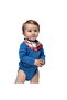 2-Piece Combed Cotton Baby Beanie and Bib Set - 0-6 Months - Plaid - 2