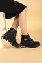 G5121 Astana 100% Leather Biker Men'S/Women's Boots Shoes