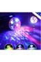 Music and Sound Sensitive USB Port In-Car Mini Disco Ball Party - 3