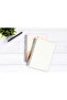Sun Patterned Unlined Spiral Notebook - 4