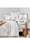 Care Beige Double 100% Cotton Duvet Cover Set Cotton Blanket - 2