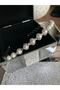 Luxury Jewelled Pearl Silver Metal Crown with Pearls Adult Children's Crown - 2