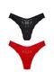 2-Piece Full Lace Brazilian Women's Panties
