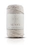 Premium Macrame Rope 3mm Three Twists Combed Rope Rope Set of 4 Ecru-brick-mustard-milk Brown - 2