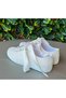 Bridal Shoes Ivory Sports Lace Over Satin Extreme Comfortable Satin Ribbon - 2