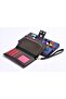 Women's Khaki Double Patch Handbag with Phone Holder - 2