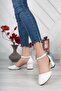 Women's White Wedding Dress Heels New Classic - 2