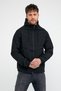 Men's Slim Fit Black Water and Windproof Seasonal Jacket - 5