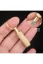 Kdr Electronic Metal Keychain 1 Piece Mini Keychain Paper Cutting Mini Pocket Knife - 2