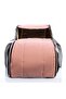 Gray Pink Mother Baby Care Bag + Carrycot Baby Carrier Stroller Double Set Striped - 3