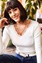 Women's Ecru Collar Lace V-Neck Camisole Knitted Blouse BLZ-19001713 - 2