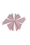 Powder Color Large Size 40x40cm 6-Piece Fabric Serving-Presentation Napkin 1st Quality Linen Fabric (Leatherless Fabric)