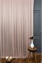 Powder Grek Tulle Curtain Honeycomb Floor 300x260cm (1x2) Sparse Pleat Esse16444