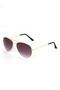 Aek317ac1b4426 Light Brown Glass Gold Frame Drop Unisex Sunglasses