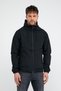 Men's Slim Fit Black Water and Windproof Seasonal Jacket - 7