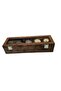 Watch Box 5 Pieces Alcantara Brown - 2
