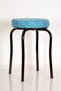 10 Pieces Blue Erasable Fabric Claret Red Profile Octopus Stool Metal Stool Kitchen Stool