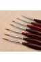Gild Paint Fine Tip Sable Hair Brush 9 Pieces