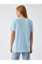 2yak13355ek Women's T-shirt Light Indigo - 4